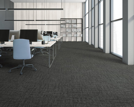NFD Ripple Corporate Grey Carpet Tile