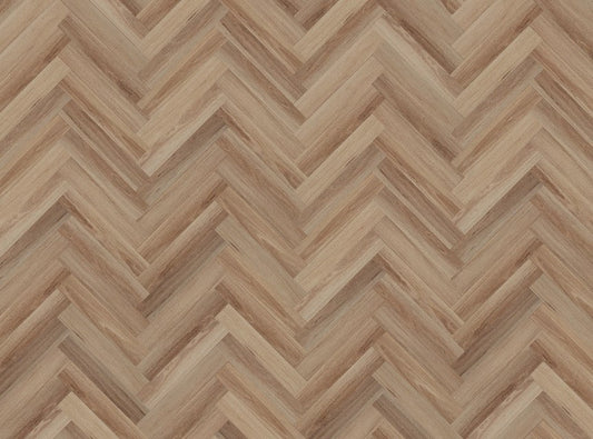 Duro Obsidian 9mm Herringbone Flooring - Black-butt