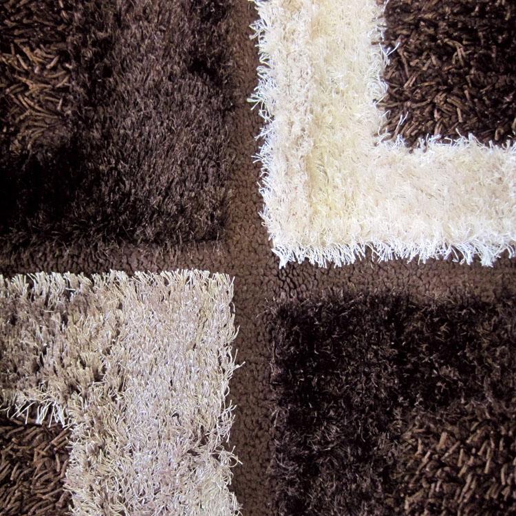 Luxury Shaggy 1206 Brown