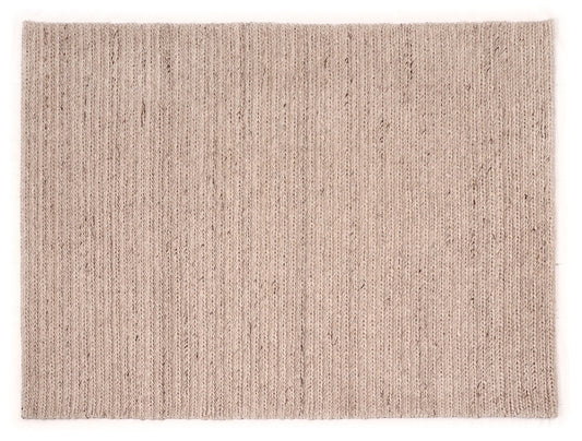 Choti rug in Oyster – full rug view