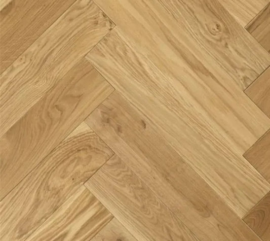 Swish Oak Natura Herringbone French Natural Engineered Flooring