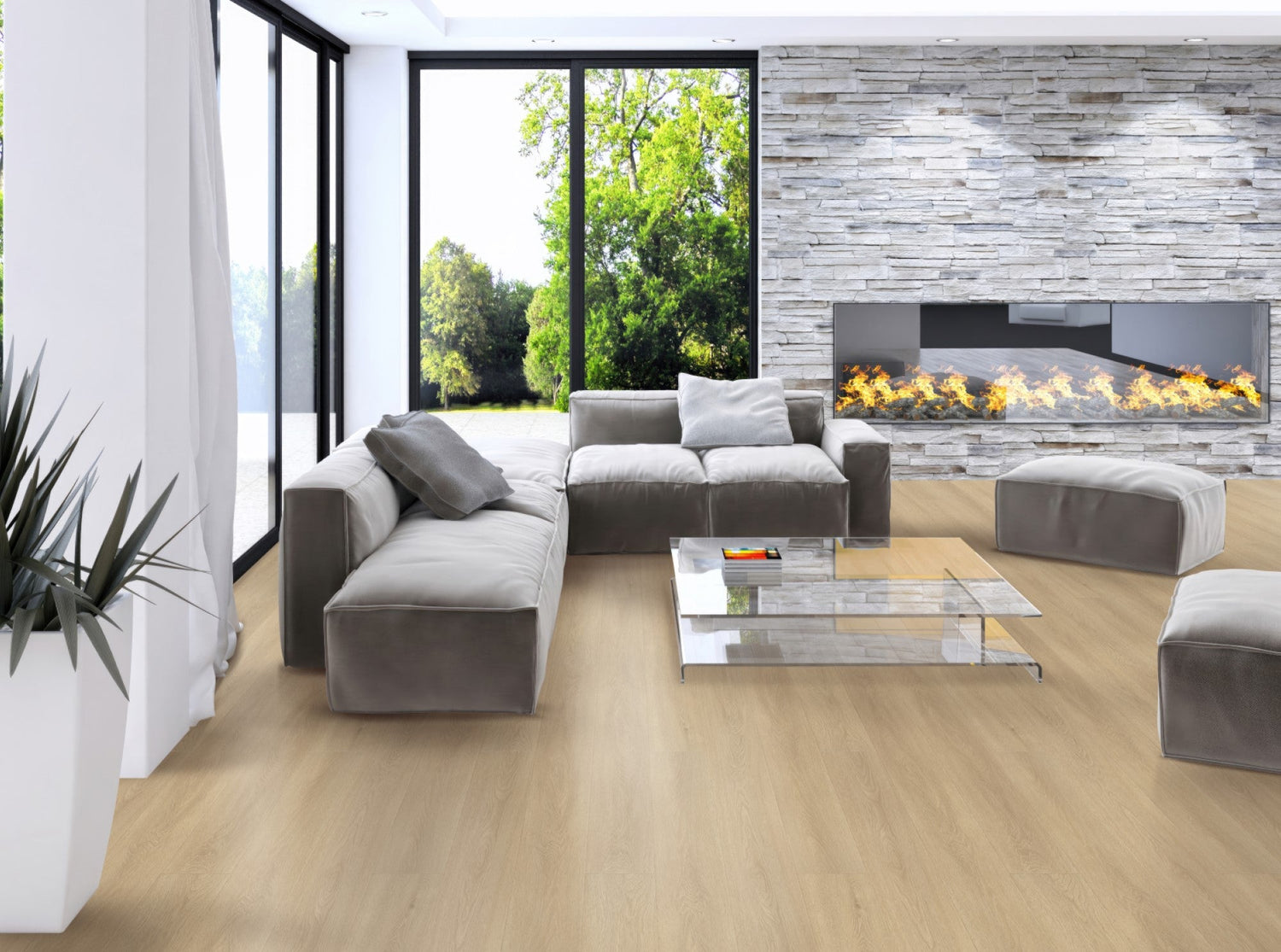 AquaGlow Laminate 12mm - Los Angeles Oak (WF01)