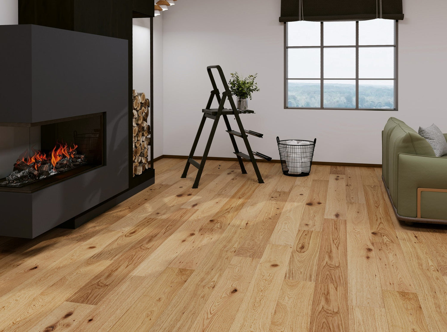 Bonita Collection Flooring (Natural Oak)