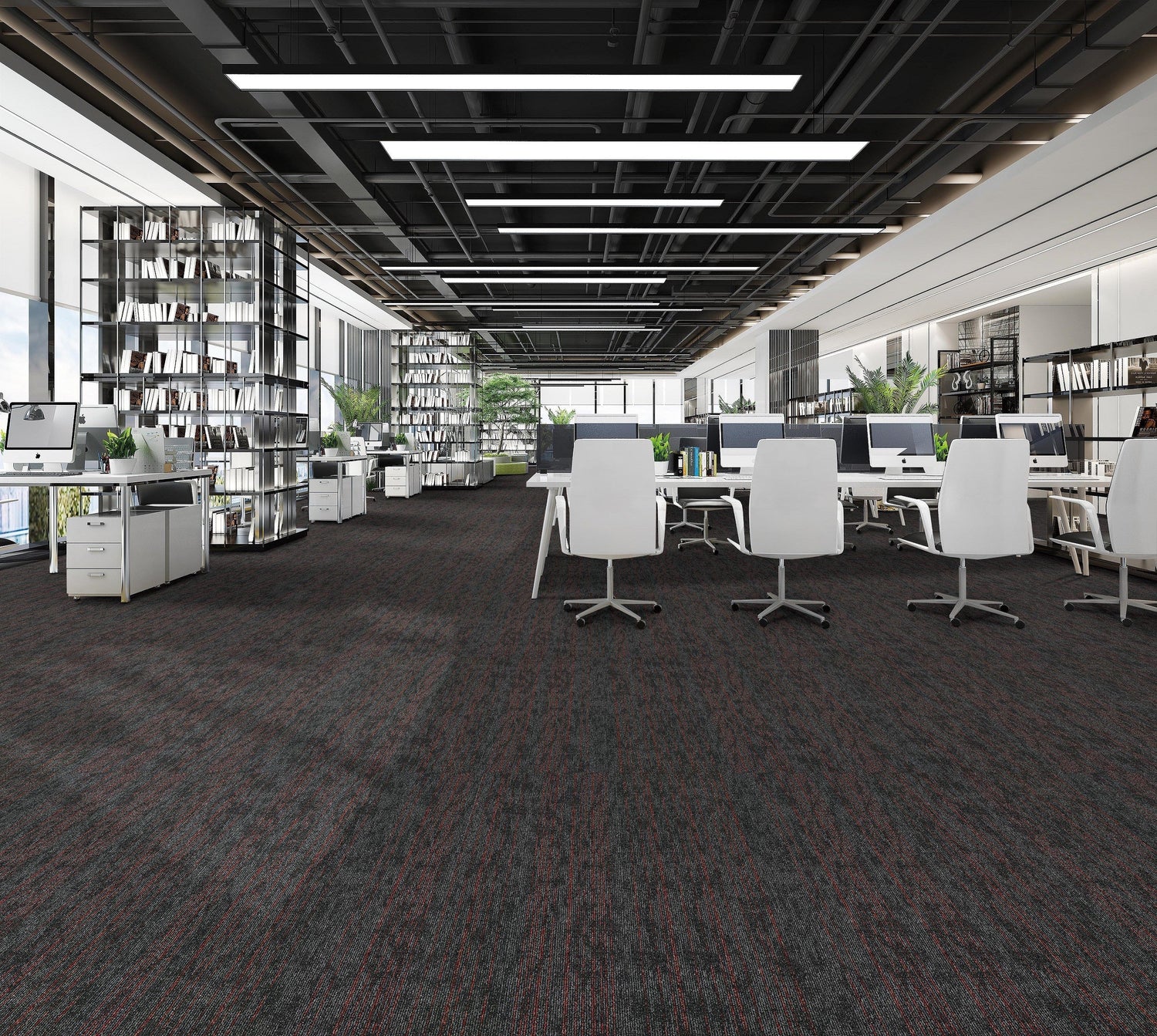 NFD Aurora Plus Crimson Carpet Tile