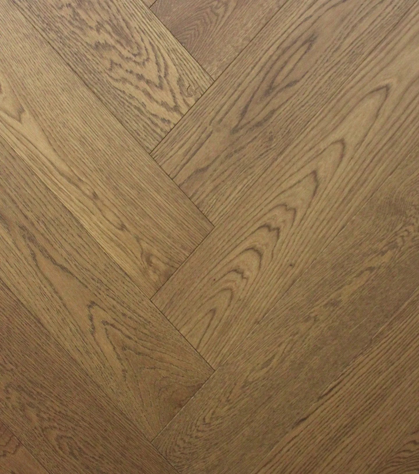 Eco Swish Oak Natura Herringbone Fiano Brown Engineered Flooring