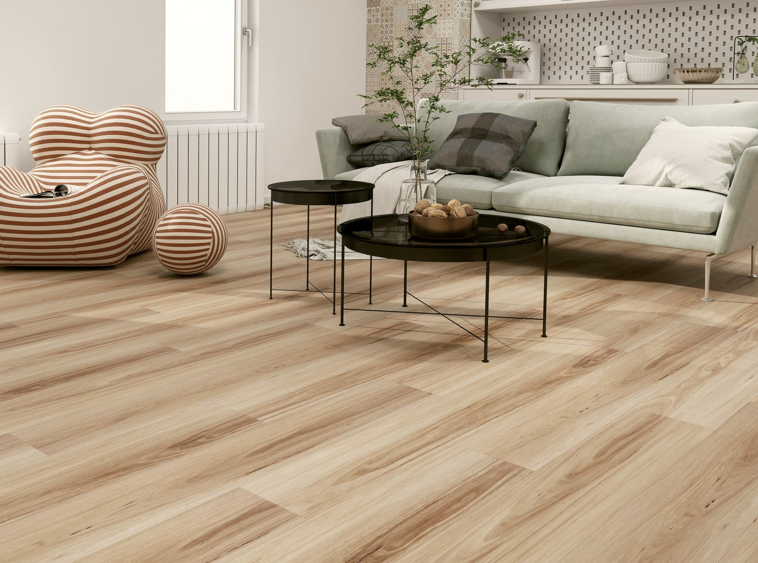 HTT Guardian Blackbutt Hybrid Flooring