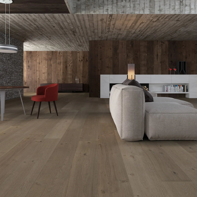 Eco Swish Oak Natura Handcrafted Misty Quartz Engineered Flooring