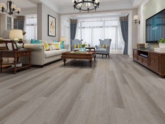 Vinyl Hybrid SPC 8mm Hybrid FSOV906 Bordeaux Oak