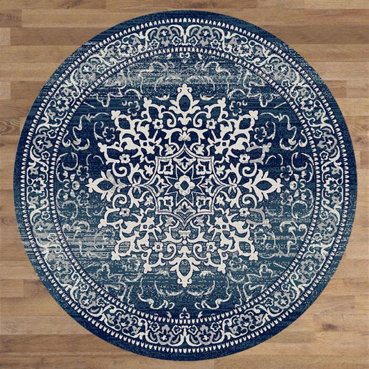 Sahara 892 Navy Round