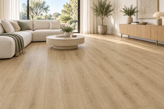 leyton 8mm hybrid pale wheat digitally styled room visual