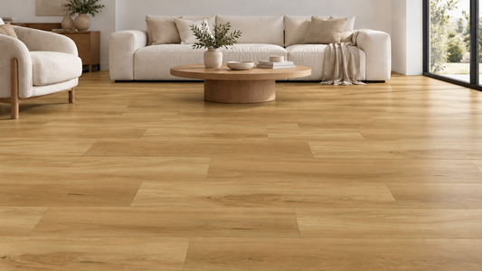 NFD Oakridge Coraki Blackbutt Hybrid Flooring — digital room visualisation