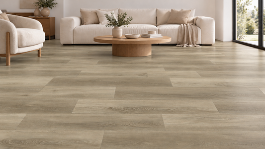 NFD Oakridge Limed Oak Hybrid Flooring — digital room visualisation