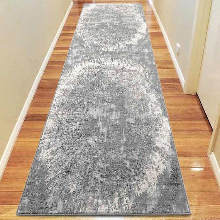 Lotus 2728 Grey Hallway Runner