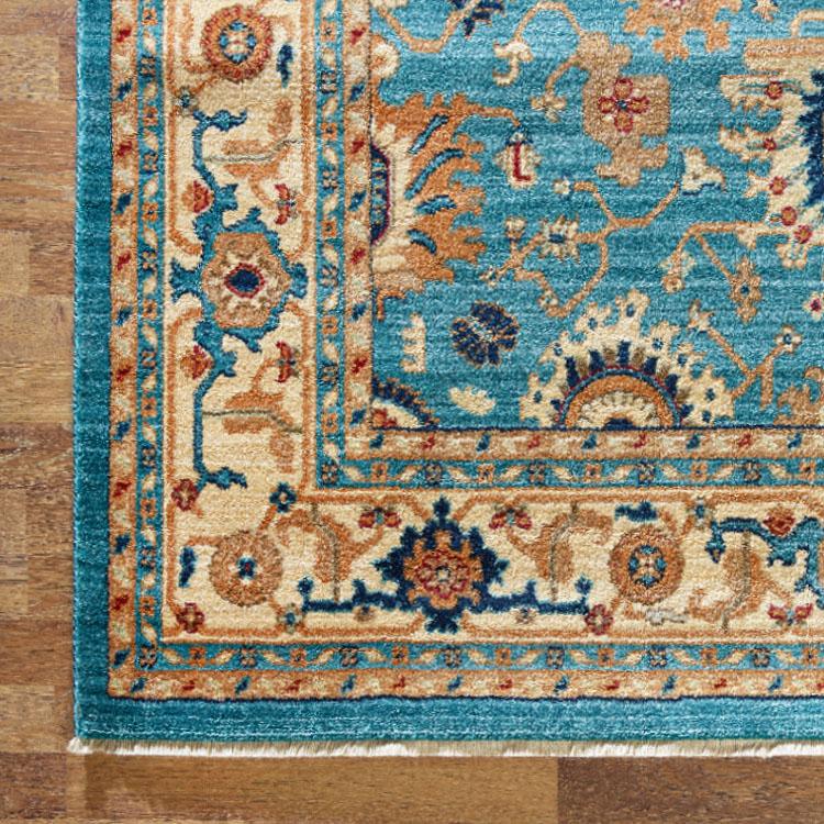 Persian 1260 Blue Hallway Runner