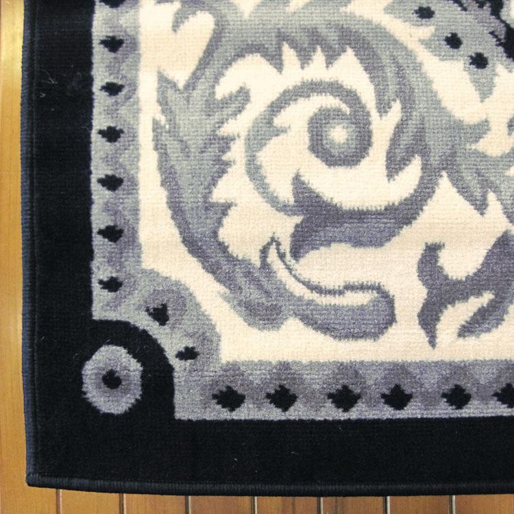 Ruby 1920 Black Hallway Runner