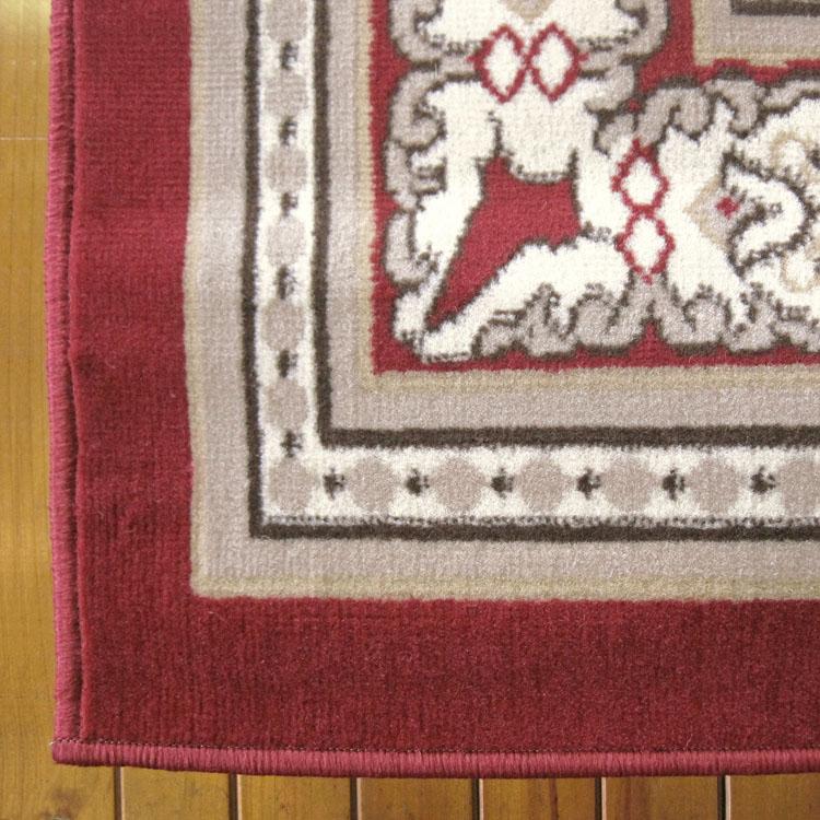 Ruby 6334 Red Hallway Runner