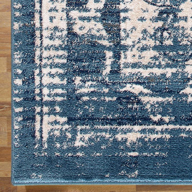 Sahara 34 Blue Hallway Runner