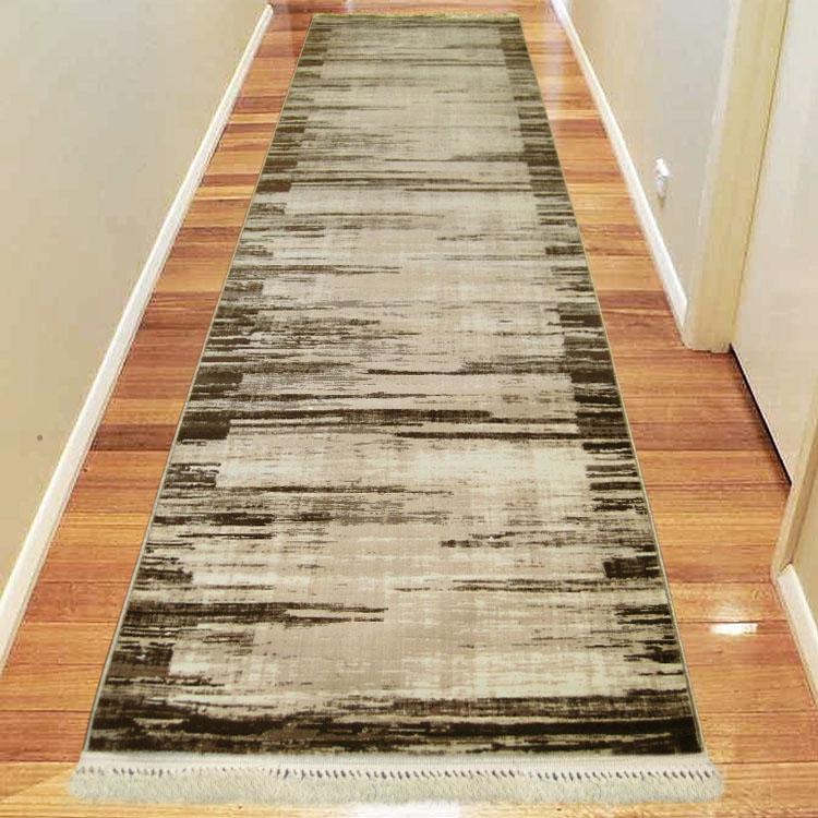 Satin 794 Brown Hallway Runner